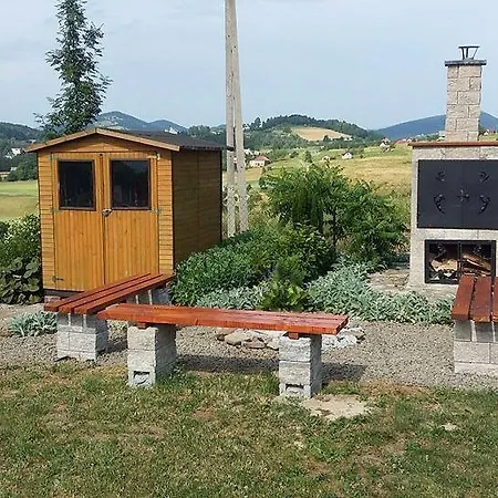 Landhuis Dom Z Kominkiem I Widokiem Na Gory Makowica