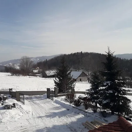 Dom Z Kominkiem I Widokiem Na Gory Landhuis Makowica